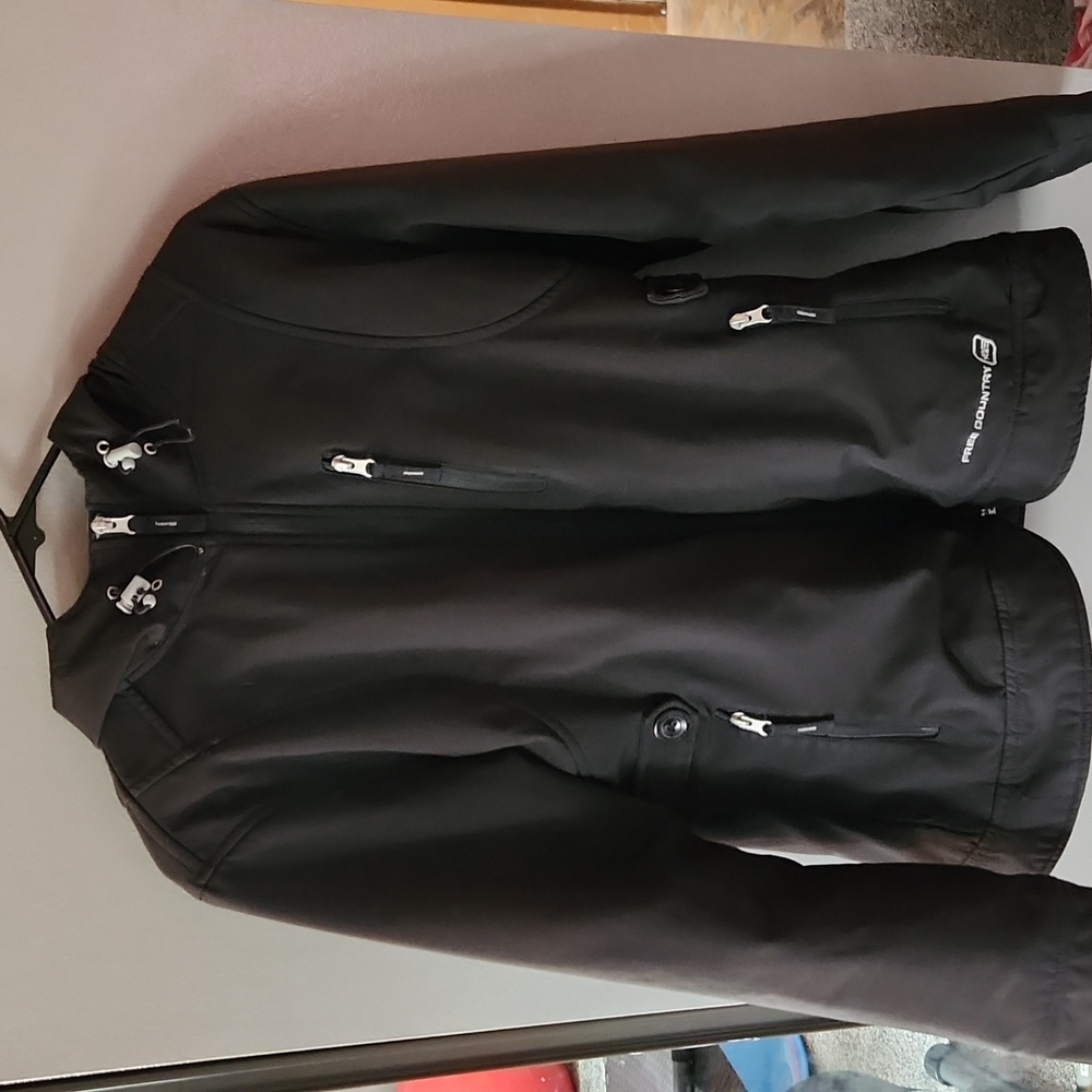 Free Country Zip-Up Hooded Jacket Coat